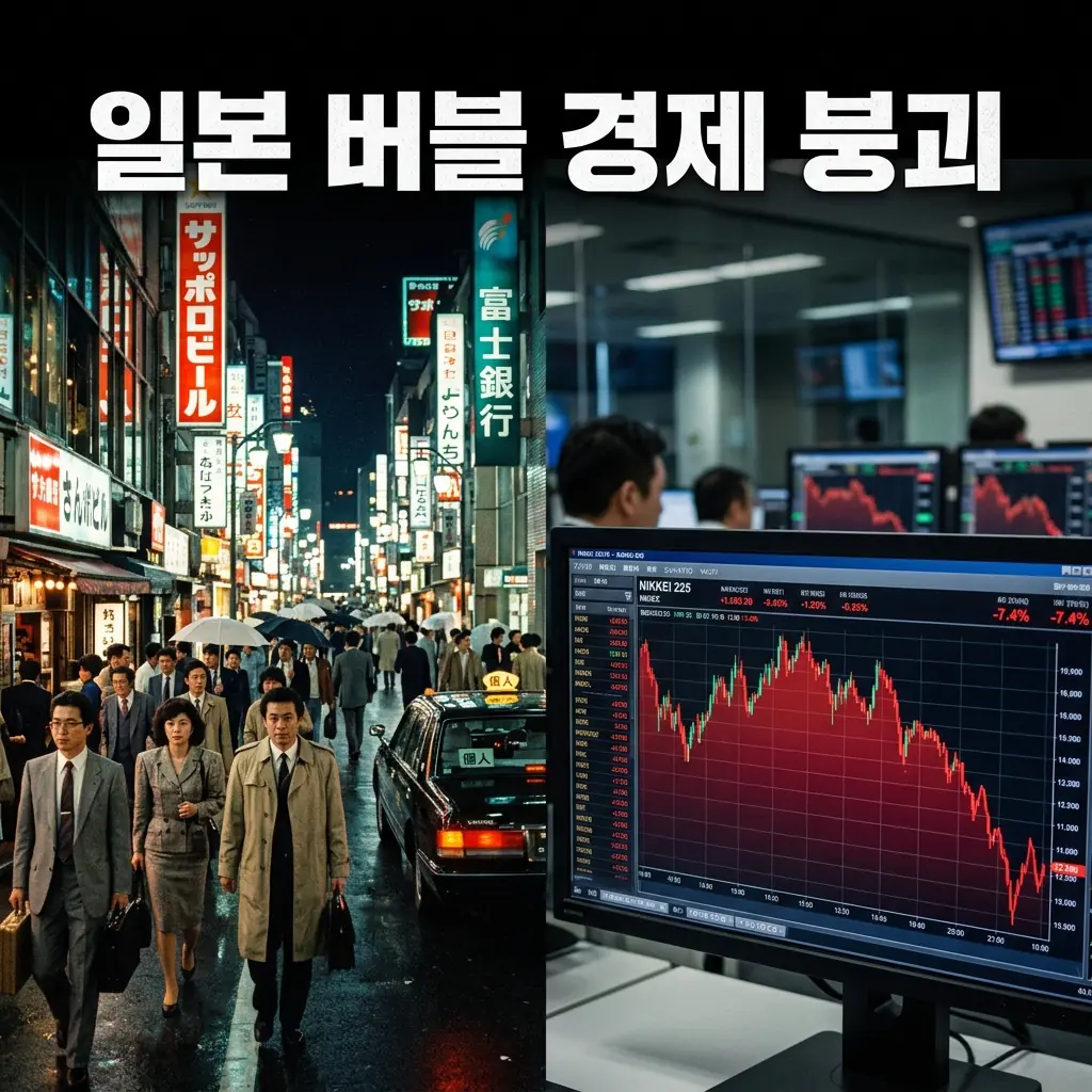 일본 버블 경제 붕괴